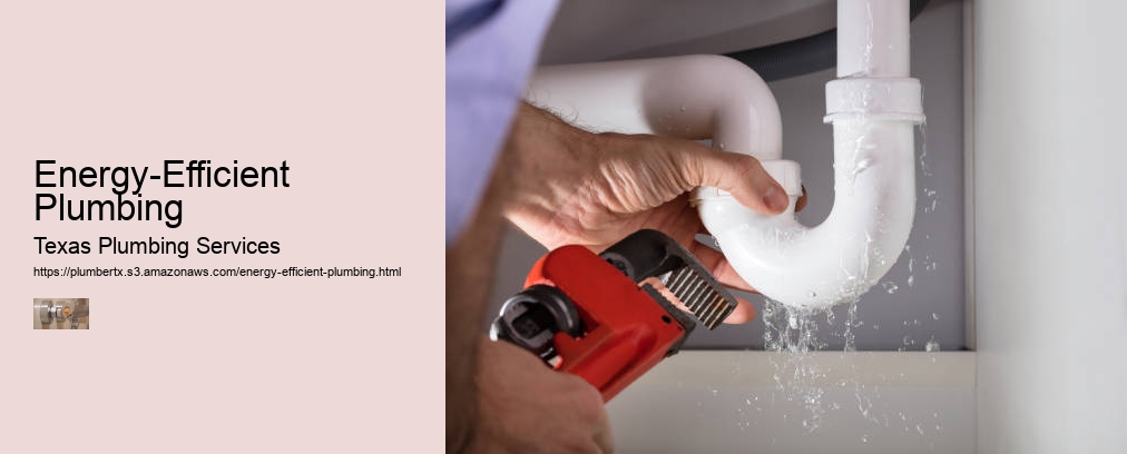 Energy-Efficient Plumbing